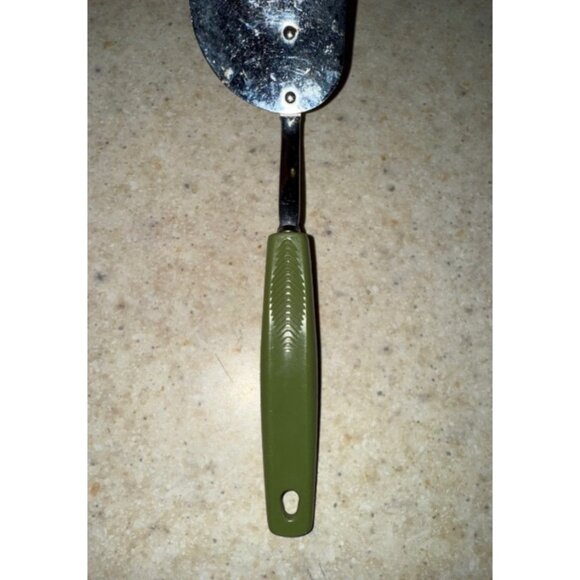 Avocado Green Foley Spatula 1960s Vintage Grandmothers -Mid-Century Spatula - Picture 4 of 14